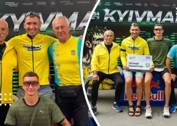 Переяславці здолали 410 км на екстремальному тріатлоні KYIVMAN 2025: у команді – двоє найстарших учасників змагань