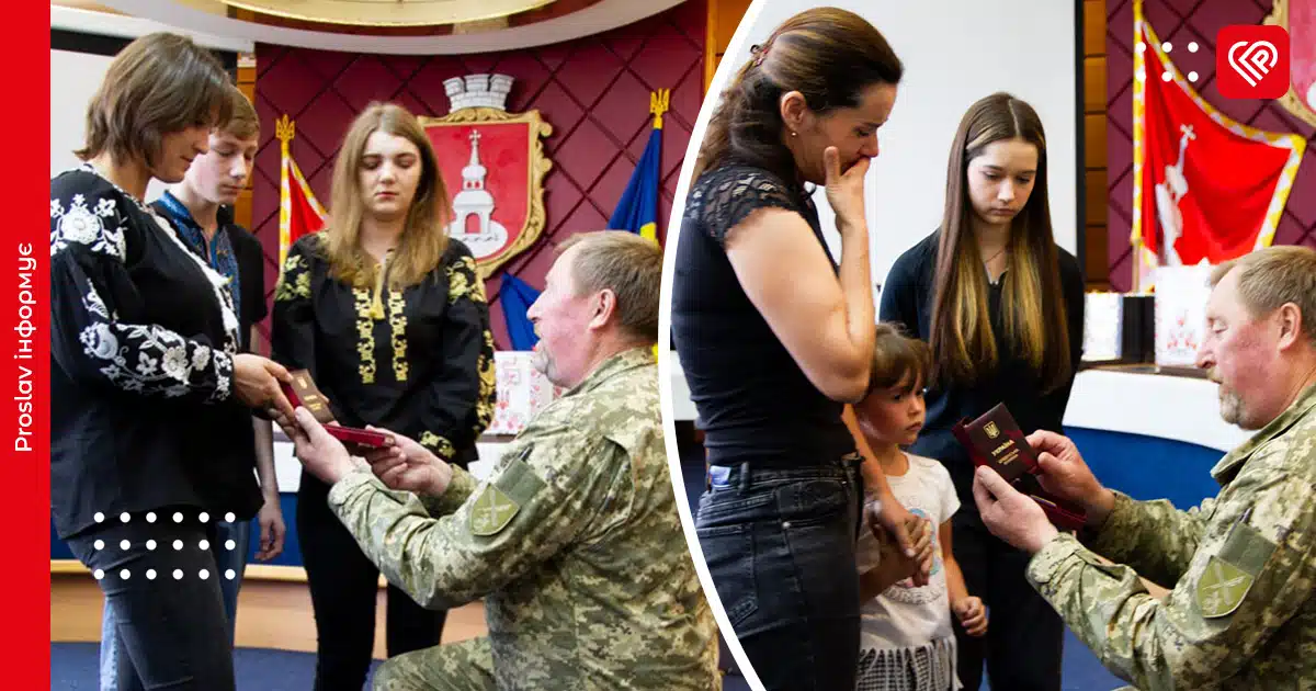 У Переяславі вшанували пам’ять загиблих Героїв: рідним вручили їхні посмертні нагороди