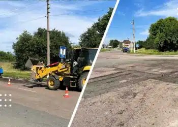 У Переяславі тривають підготовчі роботи до ямкового ремонту доріг