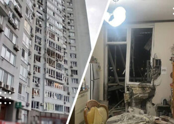 У Києві внаслідок нічної атаки поранено п’ятеро людей, серед них – дворічна дитина
