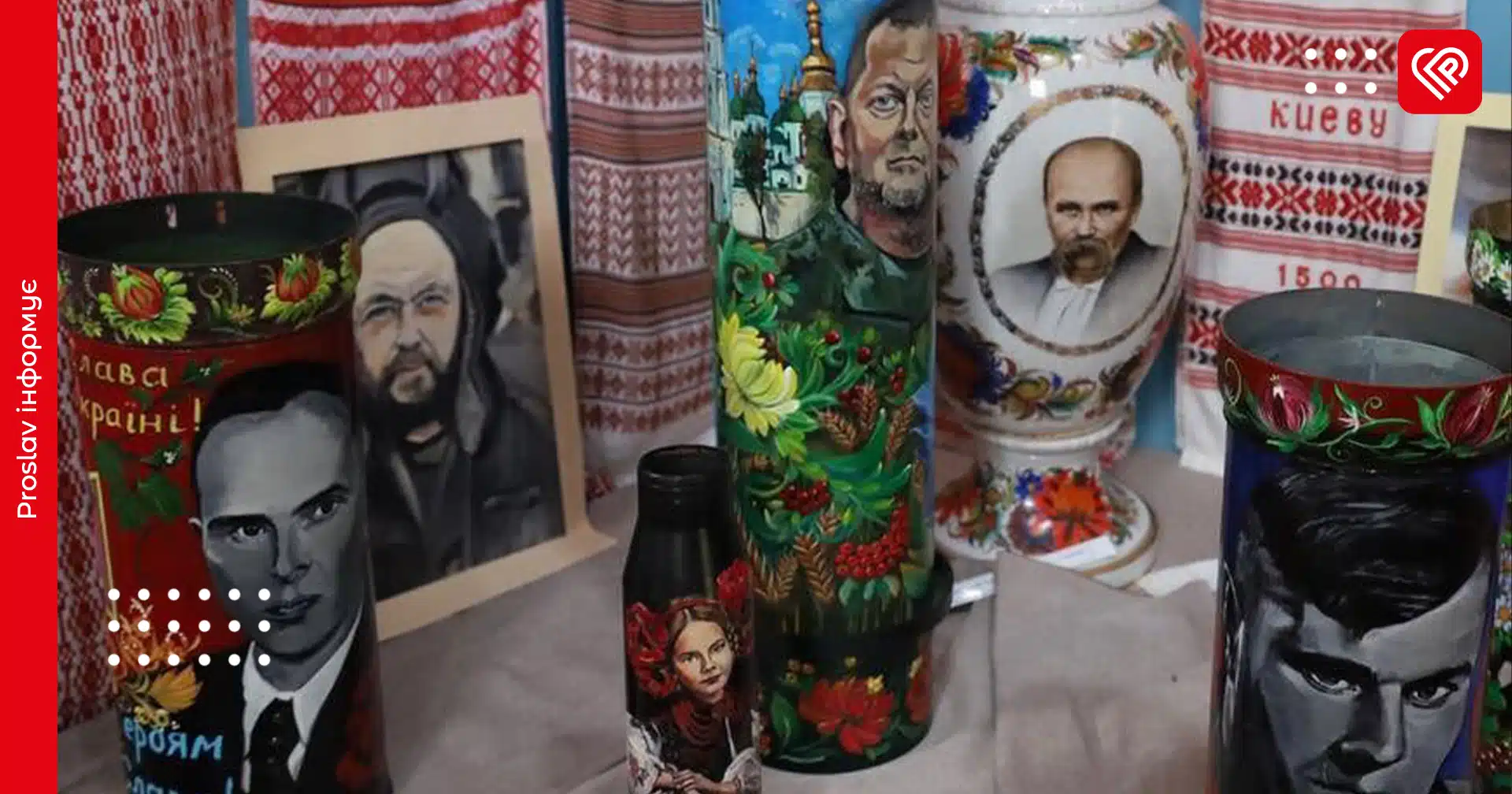 Мистецтво про війну і любов: у Переяславі діє виставка Оксани Кириченко «Малюю квіти тобі, Україно»