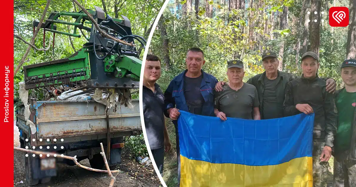 У Переяславській громаді комунальники вивезли з лісу ще 7 машин сміття: до повної чистоти далеко