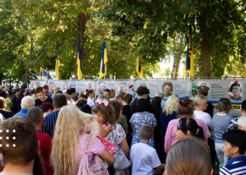 У Переяславі відбувся мітинг-реквієм до Дня пам’яті захисників України