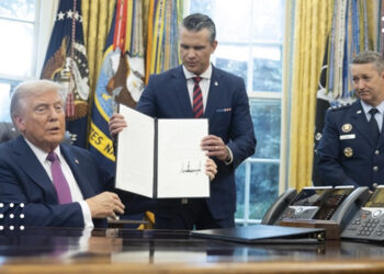 Війна замість оборони: Трамп перейменував міністерство, однак у Пентагоні це викликало обурення