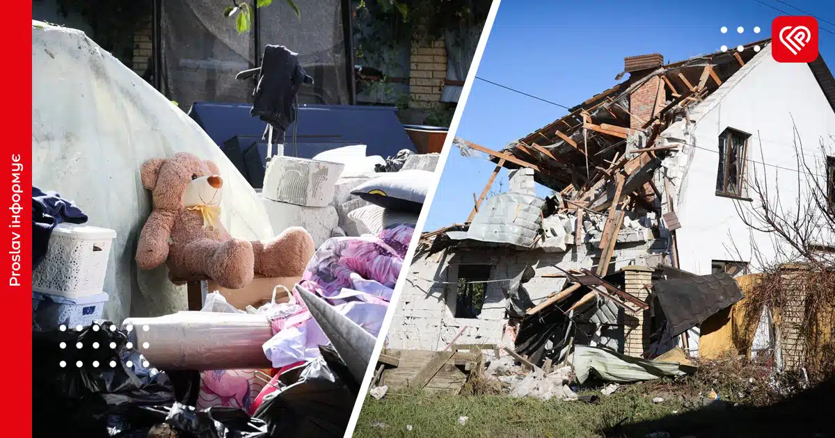 У Бориспільському районі зруйновані будинки та сталася пожежа: людям вдалося врятуватися