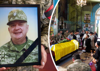 У Переяславі попрощалися з Героєм Анатолієм Петькуном: тіло воїна репатріювали з росії через 10 місяців після загибелі