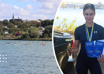 Юна веслувальниця з Переяслава Олександра Барабаш виборола два «золота» на Кубку Київської області