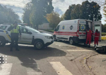 У Переяславі водій Mitsubishi збив жінку на скутері: постраждала в лікарні – дайджест поліції
