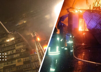 Масована атака рф: у Києві поранені люди, пошкоджені будинки та удари по енергетичній інфраструктурі