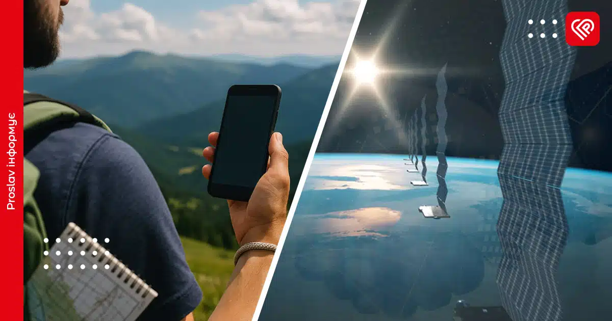 звʼязок смс супутник