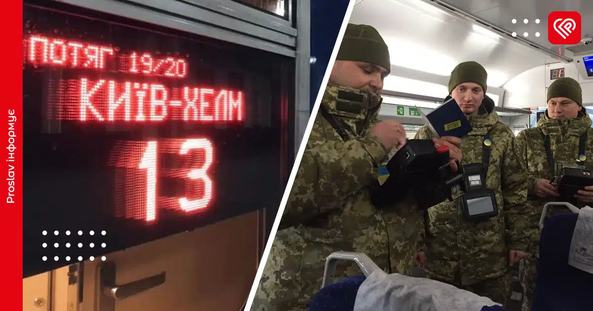 перевірка документів у потязі