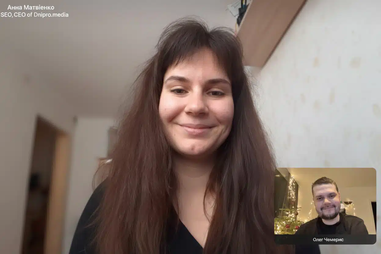 Анна Матвієнко та Олег Чемерис