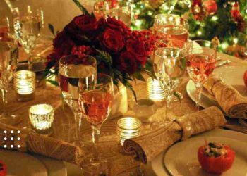 новорічний стіл