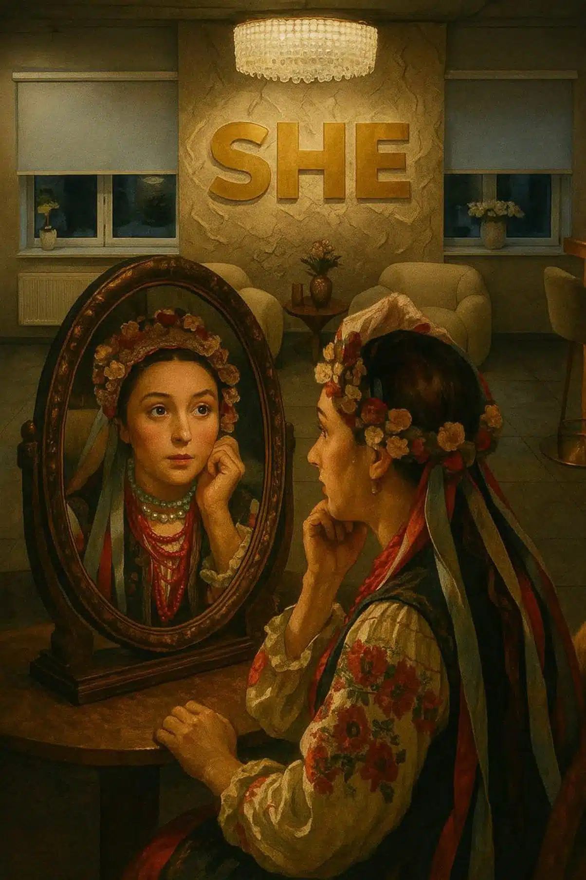 Оксана в салоні краси SHE - вечори на хуторі біля Переяслава