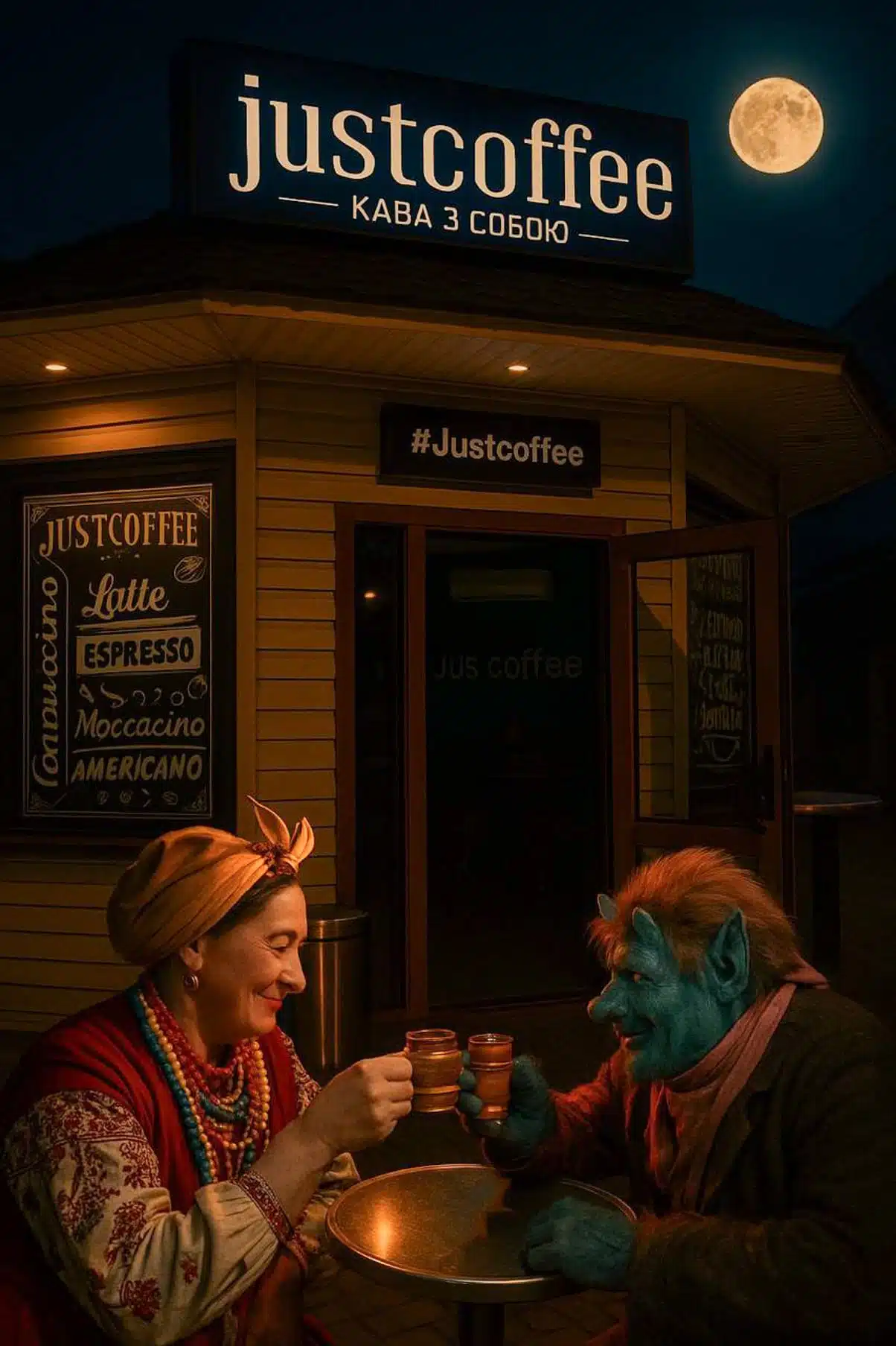 Just coffee Переяслав - вечори на хуторі біля Переяслава