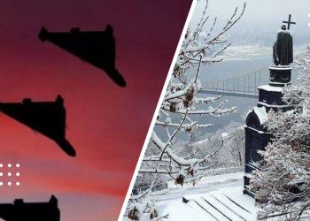 дрони атакували київ