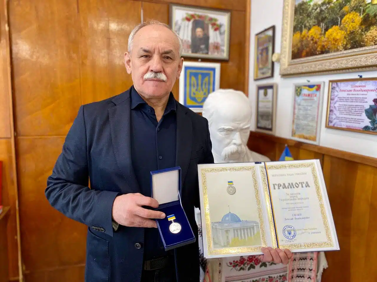 вячеслав саулко почесна грамота верховної ради