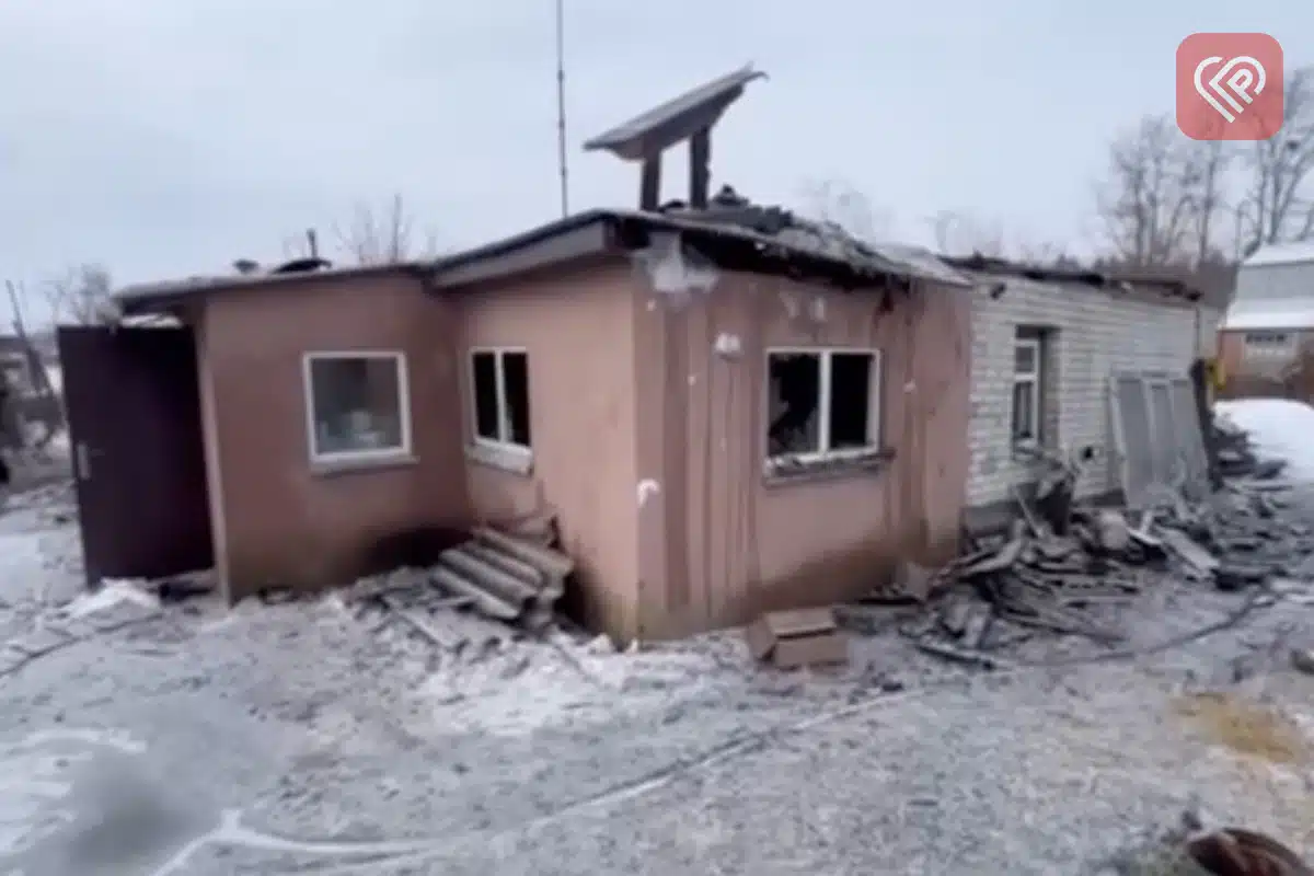 Будинок після пожежі