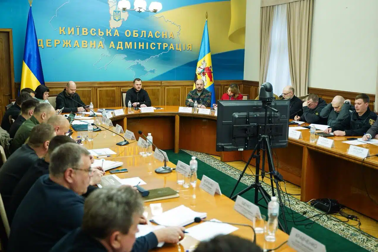 засідання штабу Ради оборони Київської області