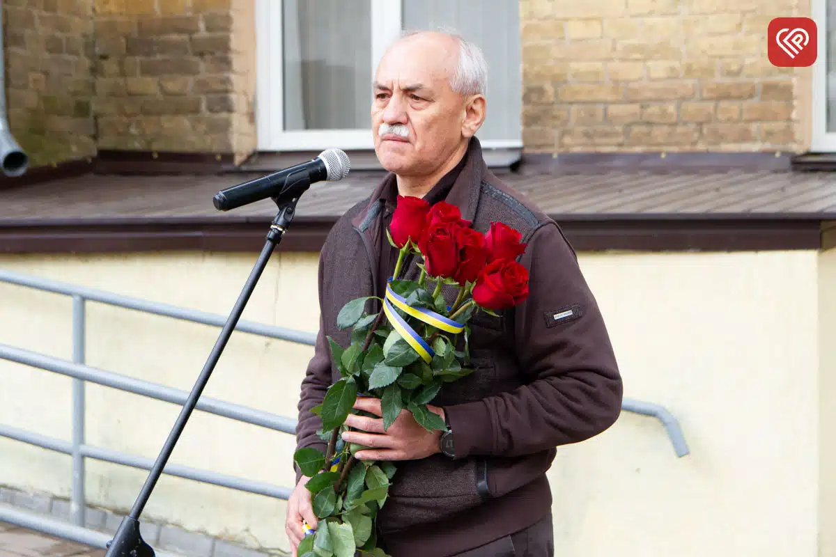 у Переяславі відкрили меморіальну дошку Олегу Іванову