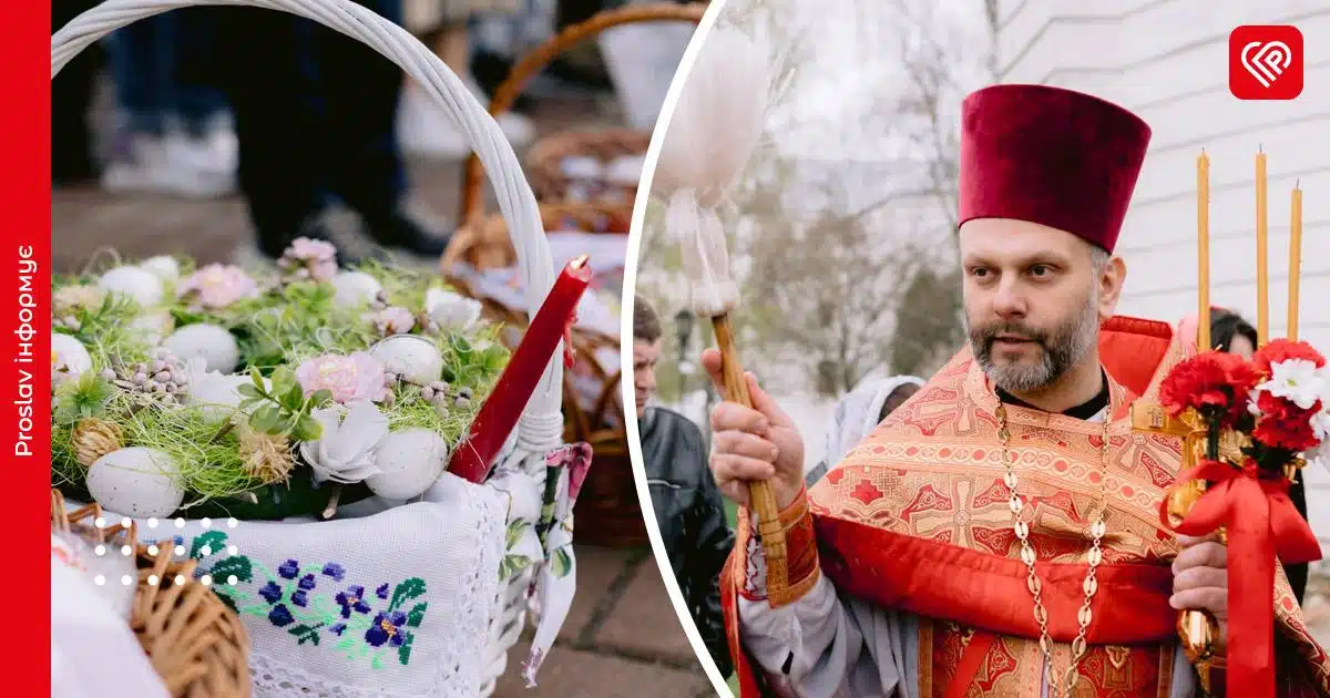 Що недоречно класти у Великодній кошик та чи справді невдала паска – це до біди: розповів переяславський протоієрей Михайло Юрченко