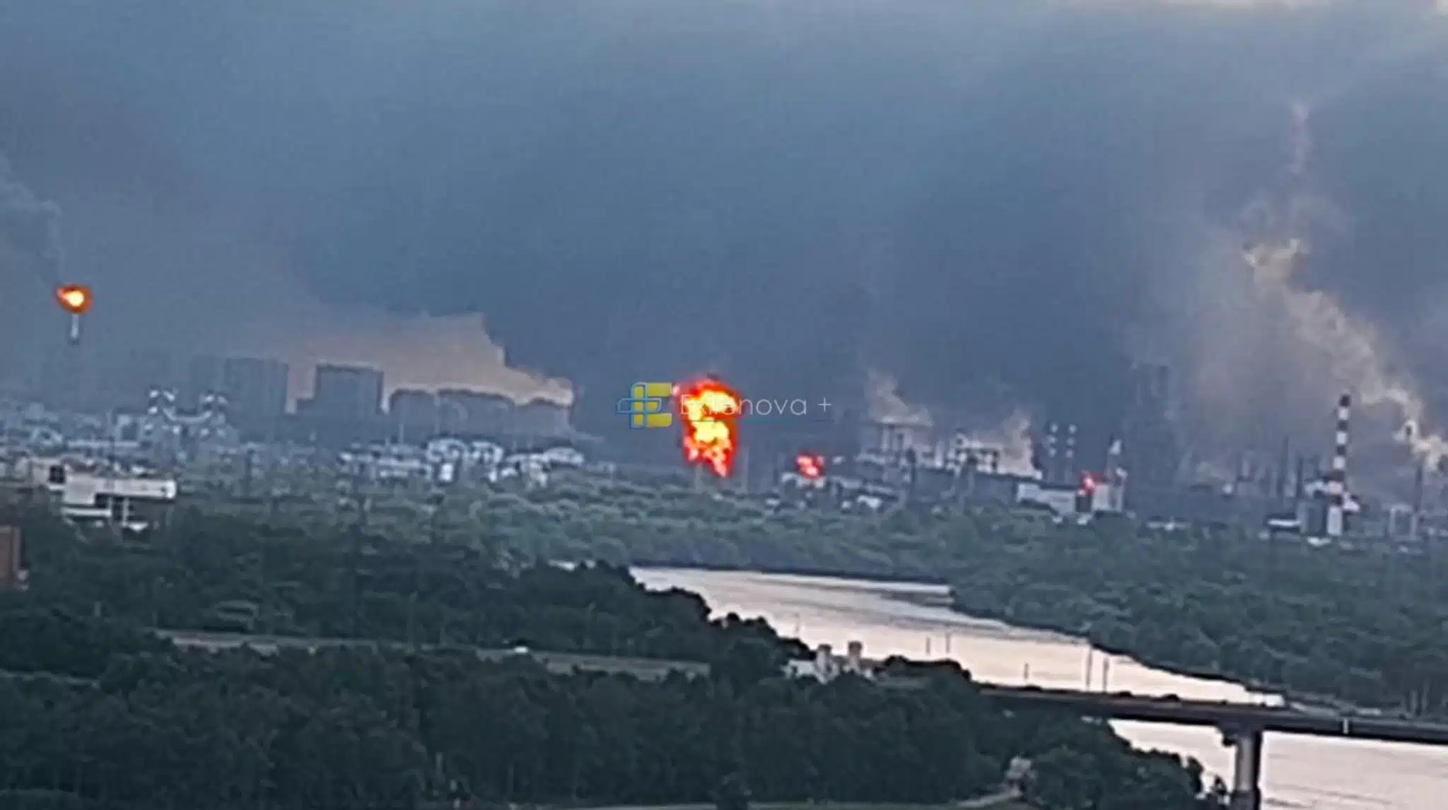 атака дронів на Московський НПЗ