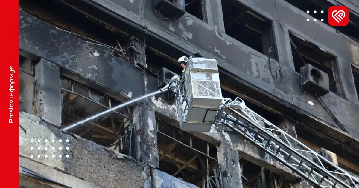 Нічна атака на Київ