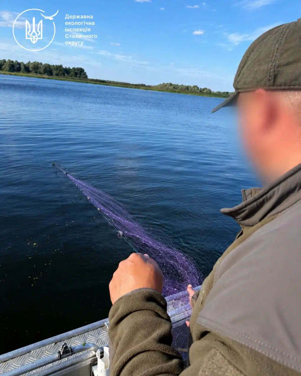 На Канівському водосховищі виявили браконьєрів