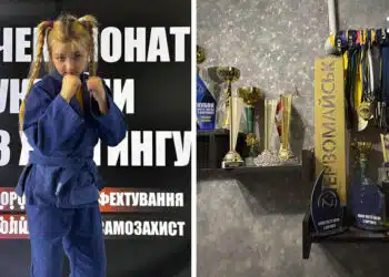 10-річна школярка з Переяслава Злата Литвиненко стала чотириразовою чемпіонкою України з хортингу