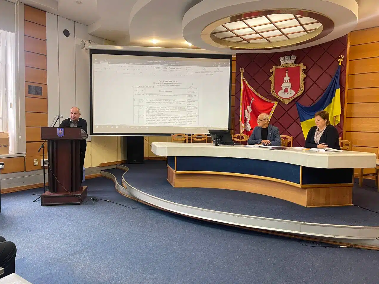 переяслав засідання виконавчого комітету Петро Ярмоленко, Вячеслав Саулко