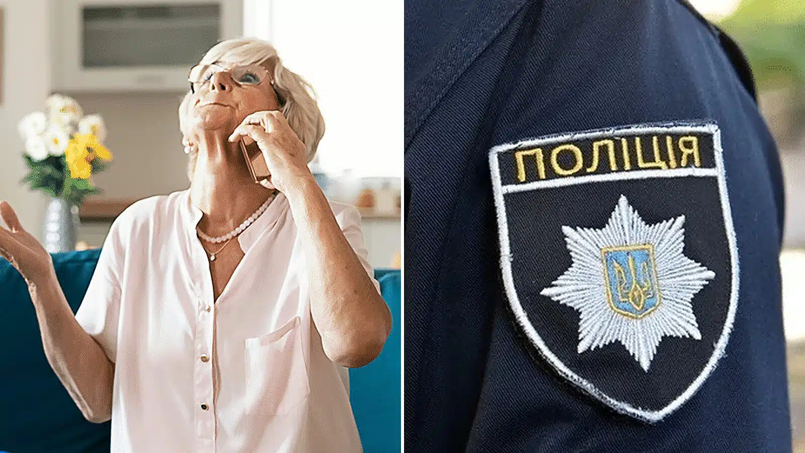 У Переяславі викликали поліцію на сусідів: жінка – через гуркіт у стелю, а чоловік – через стовпчики на межі